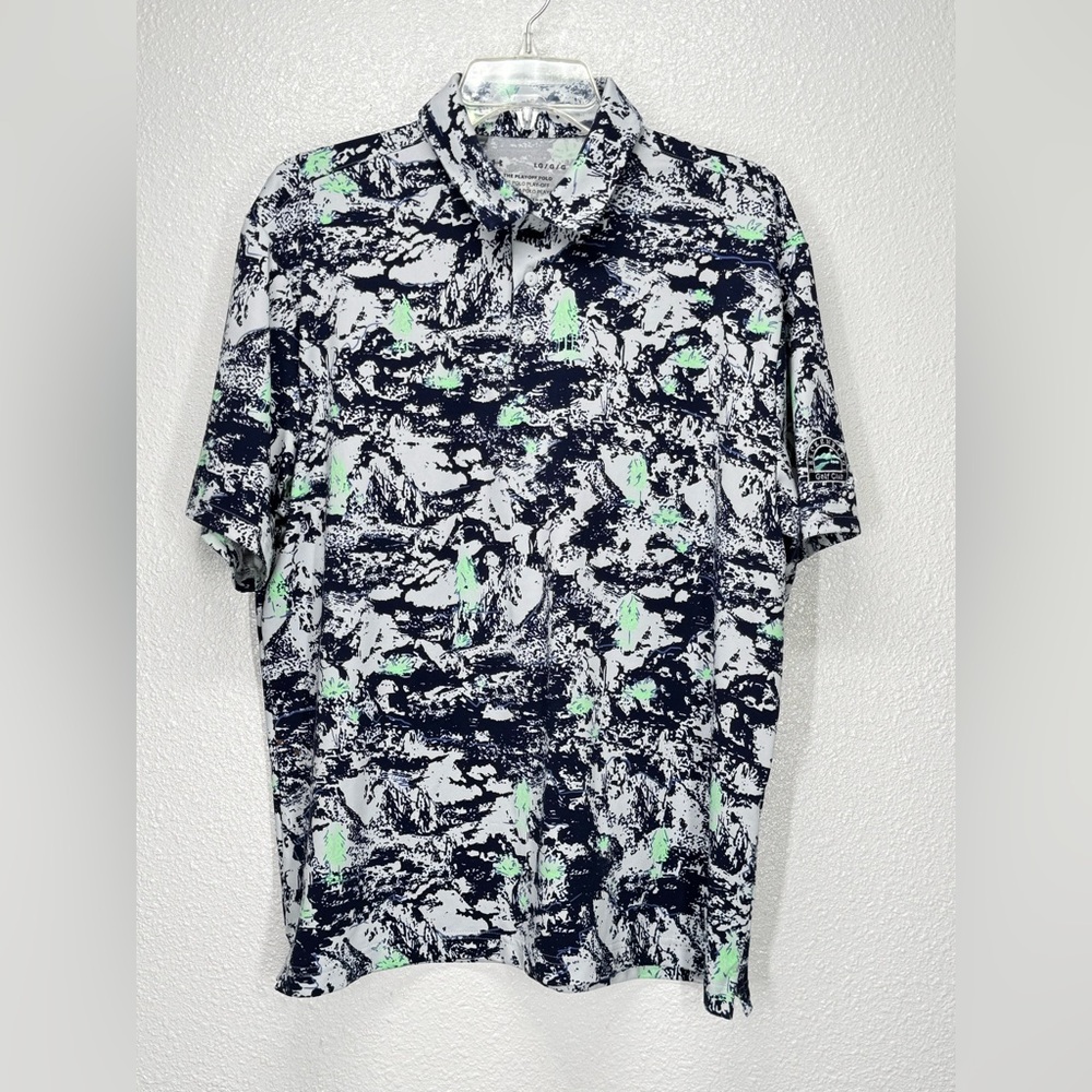 Under Armour Golf Playoff 3.0 Polo Into the Woods Multicolored Large UM0966
